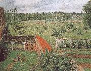 Camille Pissarro scenery out the window oil painting artist